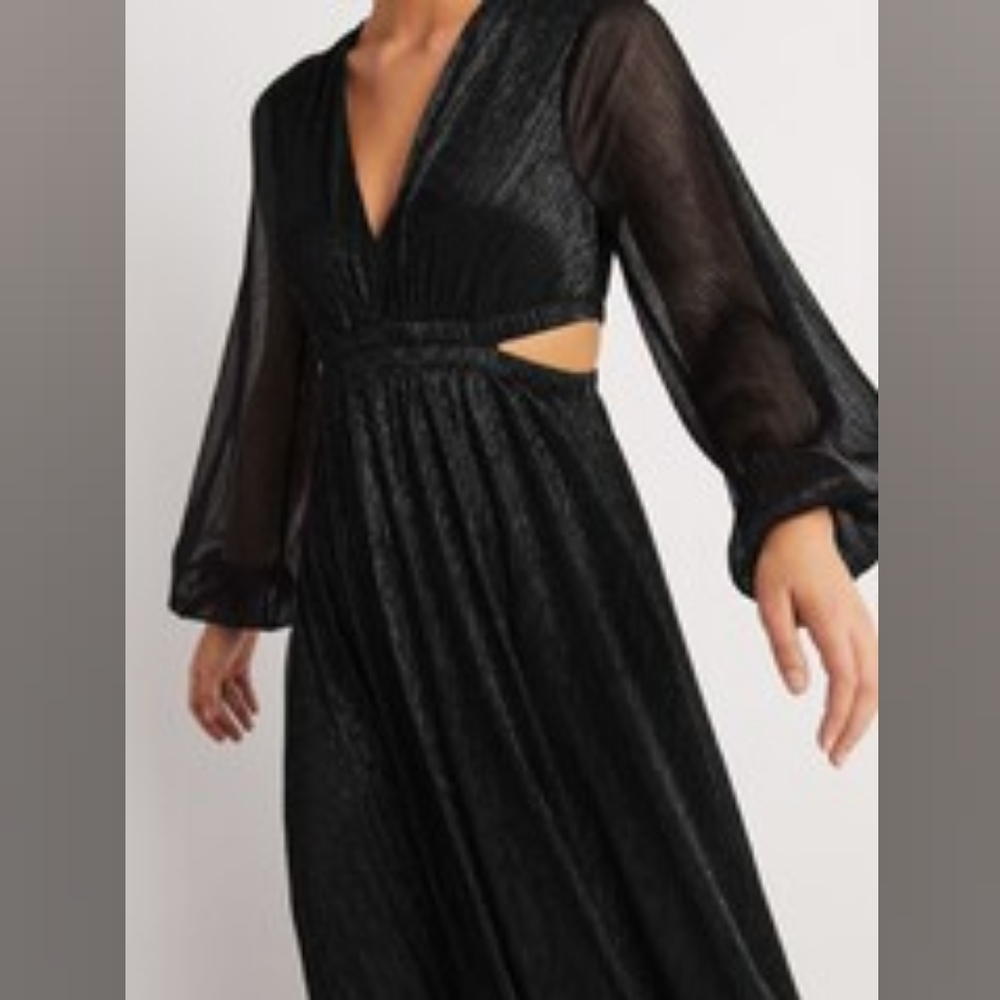 Boden Cutout Shimmer Maxi Dress